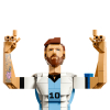 LEGO Editions Lionel Messi: Leyenda del Fútbol, Juego de construcción +12 años - 43015