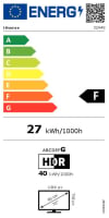 Smart TV LED 32'' (81,28 cm) Hisense 32A4S, Full HD, 60 Hz, Procesador NT72690, Dolby MS12,