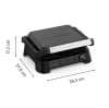 Grill Moulinex GI5108F0, 2000 W - Negro