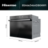 Horno Multifunción Hisense BSA66346ADBG, 3.5 kW, 77 L, Apertura Abatible, 22 Funciones de Cocción, Wifi, Eficiencia A+ - Negro