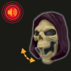 Masters of the Universe Máscara de Skeletor con Luz y Sonido, Juego de rol +6 años