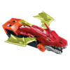 Hot Wheels Dragón Transporte y Lanzador para Coches de Juguete +3 Años