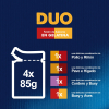 Comida húmeda en gelatina festín de sabores para gatos Purina Felix Duo 4x85 g