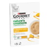 Snack sabor pollo y calabaza para gato adulto Purina Gourmet Nature’s Creations 5x10 g.