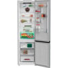 Frigorífico Combi Beko B3RCNE415HXB No Frost, 203,5 cm, 415 L, 4 Cajones, Clase D, Inox