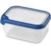 Bote Hermético CURVER Grand Chef 1.2L - Rectangular, Color Azul, Medidas 20x15x6 Cm