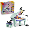 LEGO Creator Piano Musical Decorativo con Gato, Juguete de construcción +9 años - 31392
