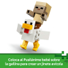 LEGO Minecraft Ataque del Jinete Avícola en el Desierto, Juguete de construcción +9 años - 21592