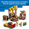 LEGO City Experiencia de Pizza a Domicilio con Vehículos, Juguete de construcción +6 años - 60496