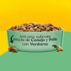 Pienso de conejo, pollo y verduras para gato adulto Purina Friskies 4 Kg.