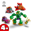 LEGO Marvel Loki vs. Equipo Iron Man, Juguete de construcción +4 años - 11211