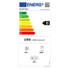 Frigorífico Combi Infiniton FGC-853C85XDM No Frost, 186 cm, 304 L, 5 Cajones, Clase D, Inox