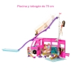 Barbie Supercaravana Dreamcamper Coche de Muñecas +3 años
