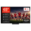 Smart Tv MiniLED SQD 65'' (165,1 cm) TCL 65C8L con iA, 4K UHD, 144 Hz, HDR10+, HDR10, HLG, Dolby Vision IQ, HDR, Dolby Atmos, DTS:X.