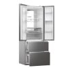 Frigorífico Combi Haier HFW7720EWMP, No Frost, Dispensador de Agua, 200 cm, 477 L, 4 Cajones, Wifi, Eficiencia E - Inox