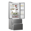 Frigorífico Combi Haier HFW7720EWMP, No Frost, Dispensador de Agua, 200 cm, 477 L, 4 Cajones, Wifi, Eficiencia E - Inox