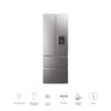 Frigorífico Combi Haier HFW7720EWMP, No Frost, Dispensador de Agua, 200 cm, 477 L, 4 Cajones, Wifi, Eficiencia E - Inox