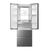 Frigorífico Combi Haier HFW7720EWMP, No Frost, Dispensador de Agua, 200 cm, 477 L, 4 Cajones, Wifi, Eficiencia E - Inox