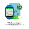 Smartwatch Save Family Iconic Plus 2, GPS, 8 GB, Frecuencia Cardiaca, Street Style