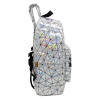 Mochila Americana Juvenil - Laser Plata - Ranking