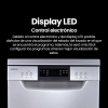 Lavavajillas Infiniton E DIW-43SP, 7 Programas, 9 Cubiertos, Clase E, Inoxidable. 