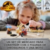 LEGO Jurassic World Persecución en Moto del Dinosaurio Atrocirraptor +6 Años - 76945