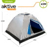 Tienda Camping 4 Persona  205x205x130 cm