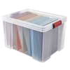 Caja de Polipropileno con Tapa SUNDIS Clip&Store 50x39x32,5 cm