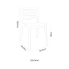 Silla Wind - Blanco