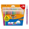 Rotuladores Ultralavables Kid Couleur Bic 36 ud