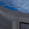 Conjunto Piscina 730x375x120 Imitación Grafito. Incluye Escalera y Depuradora de Arena