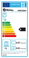 Horno Multifunción Balay 3HB5358A0 | Las mejores ofertas de Carrefour