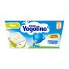 Postre lácteo de pera desde 6 meses Nestlé Yogolino sin gluten pack de 4 unidades de 100 g.