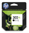 Hp Cartucho De Tinta Original 302xl De Alta Capacidad Negro, Hp, 302xl,  Negro, Deskjet 1110, Deskjet 2130 Aio, Deskjet 2132 Aio, Deskjet 2134 Aio,  Deskjet 3630 Aio, Officejet, High (xl) Yield, 8,5