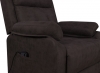 Sillón Relax Reclinable Levantapersonas Ny Imperial Relax Color Chocolate