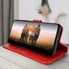 Funda Xiaomi Mi 11 Lite Tarjetero Soporte Vídeo Rojo