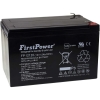 Firstpower Batería De Gel Para Peg Perego Sai 12ah 12v Vds, 12v, 12ah/144wh, Lead-acid, Recargable