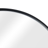 Espejo De Pie Bugnara Ajustable E Inclinable De Aluminio 160 X 40 Cm Negro [en.casa]