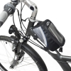 Bolsas De Cuadro De Bicicleta Para Smartphones - 18 X 8,5 X 8,5 Cm, Negro/gris/azul