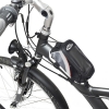 Bolsas De Cuadro De Bicicleta Para Smartphones - 20 X 9,5 X 10 Cm, Negro/gris/rojo