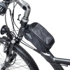 Bolsas De Cuadro De Bicicleta Para Smartphones - 20 X 9,5 X 10 Cm, Negro