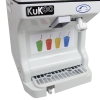 Kukoo - Máquina Para Cortar El Hielo Para Granizados Y Postres 120kg Con Hoja De Acero Y Espesor Hielo Regulable