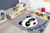 Alfombra Petit Panda Gris 140x190 Cm