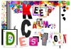 Papel Pintado 3d -  Keep Calm And Design (200x140 Cm)