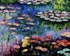 Legendarte - Cuadro Lienzo, Impresión Digital - El Estanque Con Nenúfares - Claude Monet - Decoración Pared Cm. 50x70