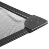 Primematik - Mosquitera Para Ventana Max 100 X 120 Cm Magnética Pvc Flexible Negro Ah10600