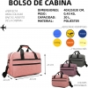 Bolsa De Cabina Ryanair 40x20x25cm 20l Cab2-rosa