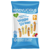 Pajitas con queso desde 9 meses Kiddylicious sin gluten 4 ud.