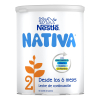 Leche infantil de continuación desde 6 meses en polvo Nestlé Nativa 2 lata 800 g.