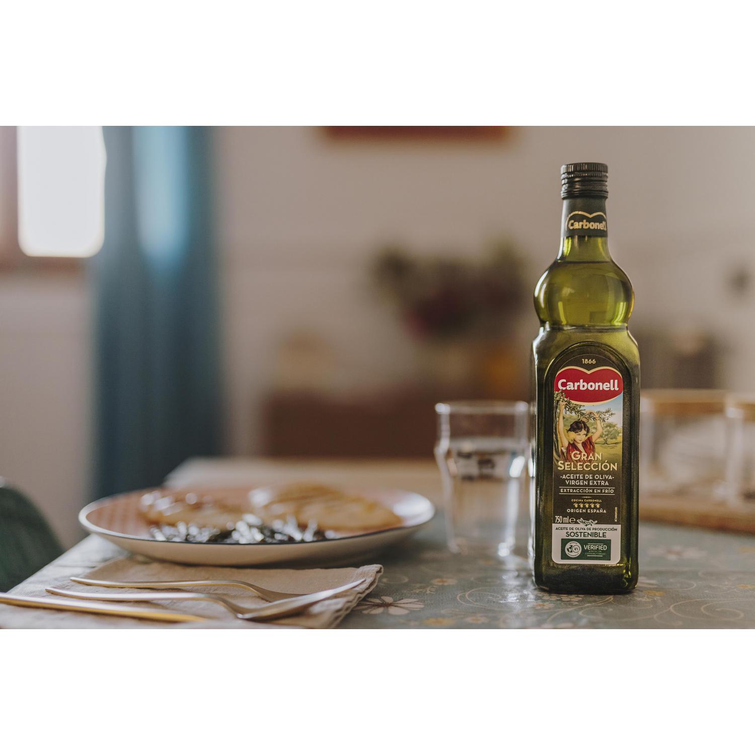 Aceite de oliva virgen extra gran selección Carbonell 750 ml.